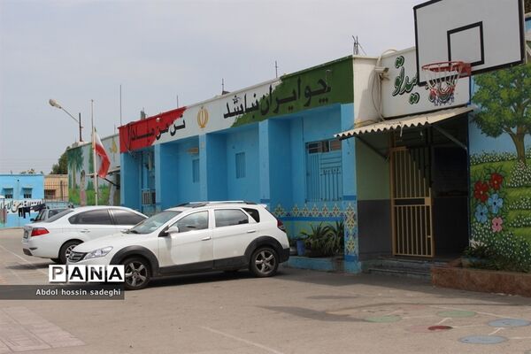 اسکان مسافران نوروزی در مدارس بوشهر-۱