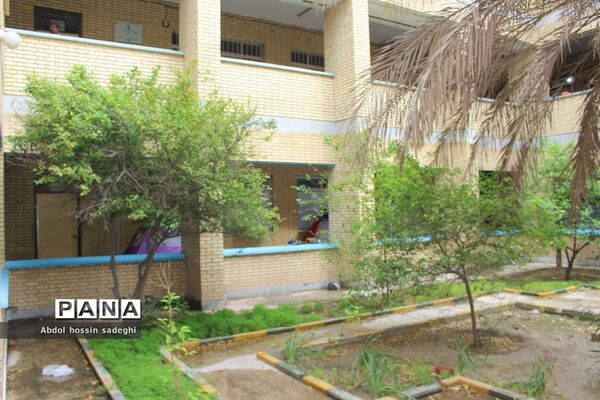 اسکان مسافران نوروزی در مدارس بوشهر-۲