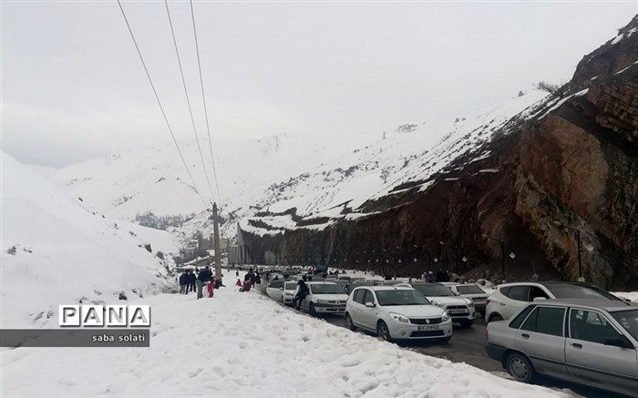برف و باران در اکثر جاده‌های کشور