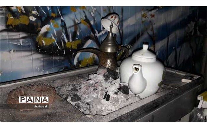 پذیرایی  از مهمانان نوروزی  با قهوه عربی