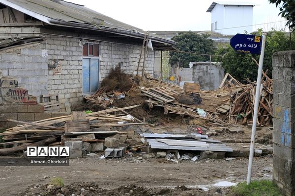 وضعیت مردم روستاهای سیل‌زده سیمرغ