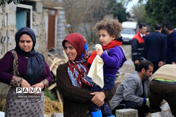 وضعیت مردم روستاهای سیل‌زده سیمرغ