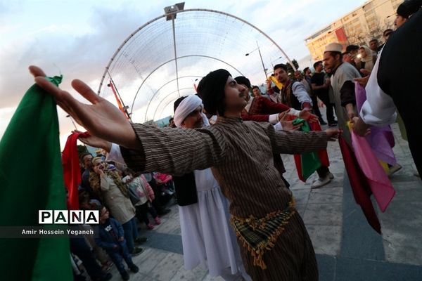 کارنوال شادی در پدیده شاندیز مشهد