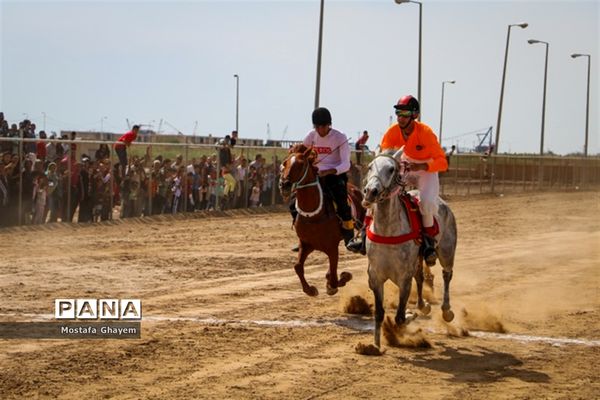 برگزاری مسابقات کورس اسب دوانی براق اروند  به میزبانی منطقه آزاد اروند