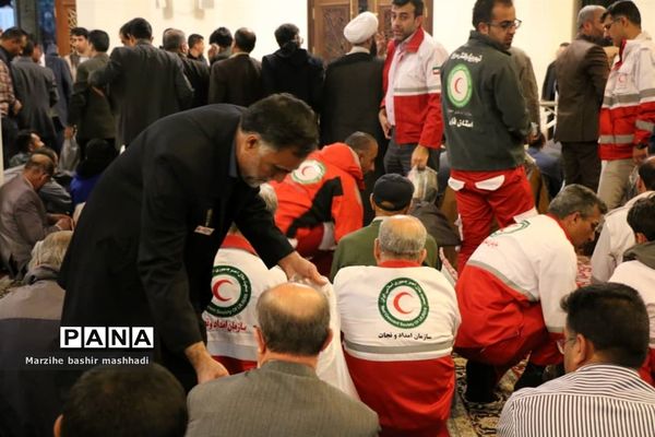 مراسم بزرگداشت جانباختگان حادثه سیل در شیراز