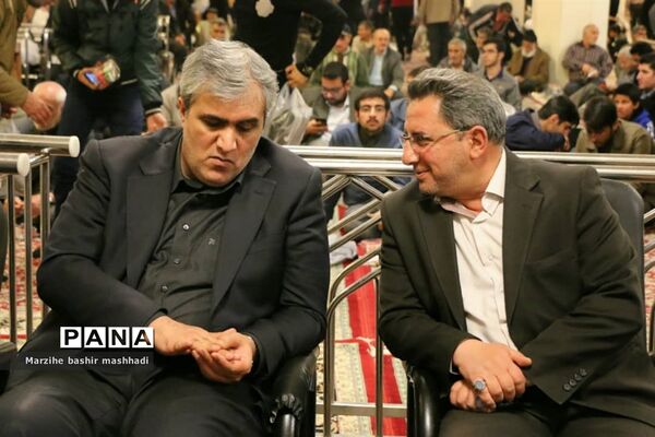 مراسم بزرگداشت جانباختگان حادثه سیل در شیراز