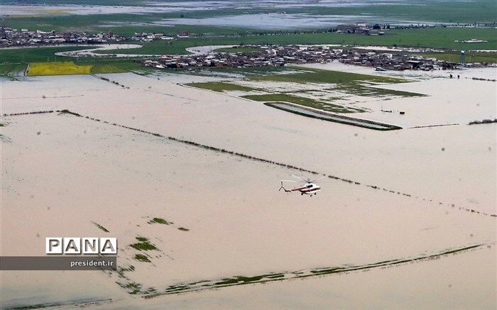 رئیس جمعیت هلال احمر: گمیشان در محاصره آب است