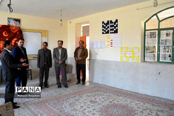 بازدید معاون پشتیبانی از ستاد های اسکان شهرستانهای جنوبی و شمالی استان بوشهر