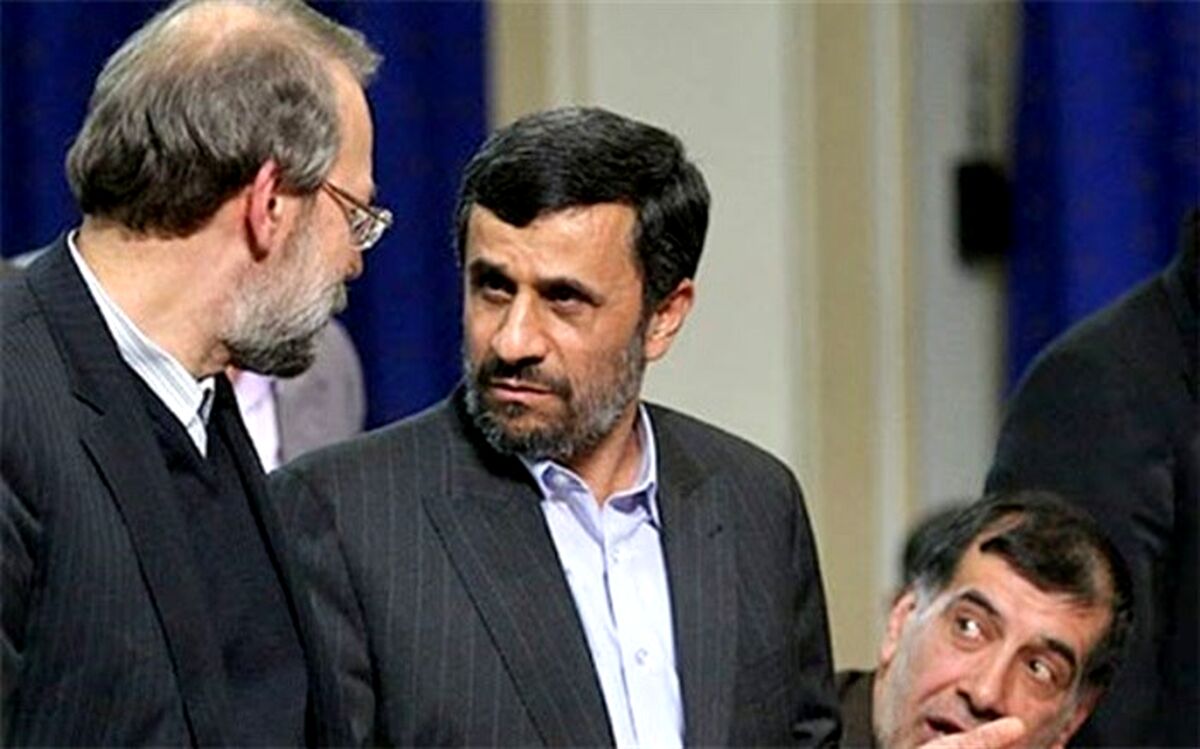 واکنش دفتر لاریجانی به ادعای احمدی‌نژاد: دروغ است