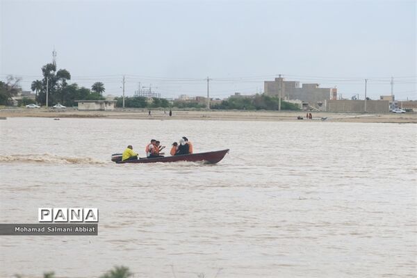 افزایش سطح آب رود کارون در اهواز