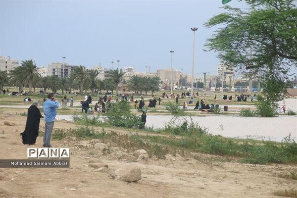 افزایش سطح آب رود کارون در اهواز