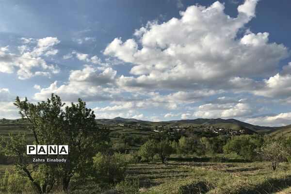 طبیعت زیبای روستای عین‌آباد دراستان همدان