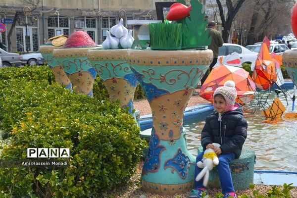 بازدیدمیهمانان نوروزی از اماکن گردشگری تبریز