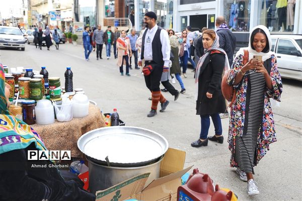 حضور گردشگران خارجی در تور نوروزی ساری‌گردی