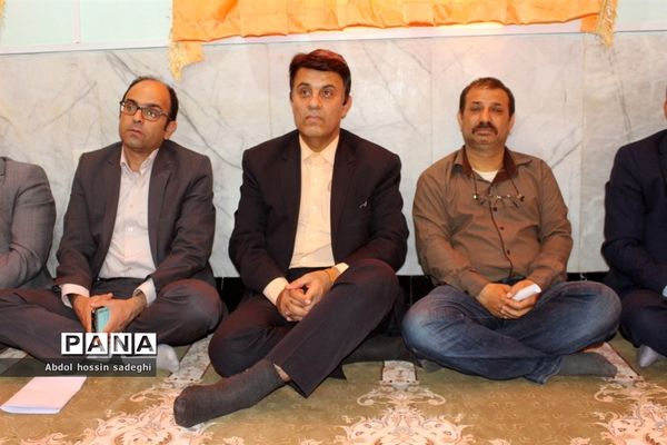 جشن ولادت امام حسین(ع)، حضرت ابوالفضل(ع) و امام سجاد(ع) در اداره کل آموزش و پرورش استان بوشهر