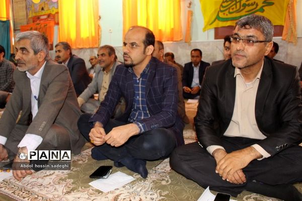 جشن ولادت امام حسین(ع)، حضرت ابوالفضل(ع) و امام سجاد(ع) در اداره کل آموزش و پرورش استان بوشهر