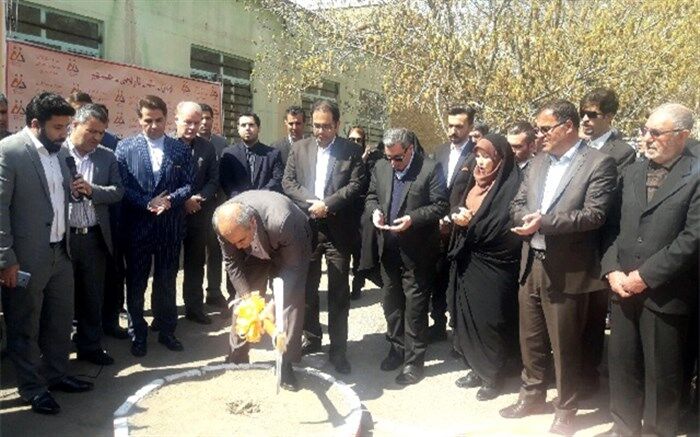 مراسم کلنگ زنی ساخت مدرسه دخترانه معلولان در ناحیه 3 تبریز برگزار شد