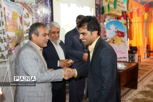 جشن میلاد حضرت  ابوالفضل و روز جانباز و حمایت از خدمات سپاه پاسداران در آموزش و پرورش استان بوشهر