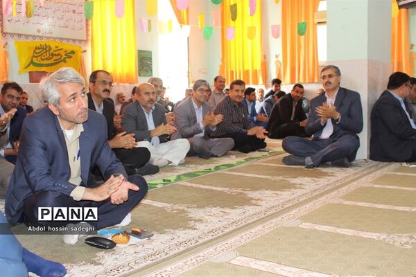 جشن میلاد حضرت  ابوالفضل و روز جانباز و حمایت از خدمات سپاه پاسداران در آموزش و پرورش استان بوشهر