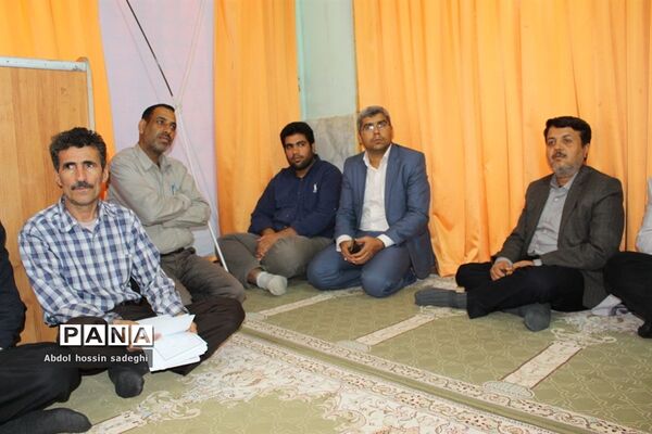جشن میلاد حضرت  ابوالفضل و روز جانباز و حمایت از خدمات سپاه پاسداران در آموزش و پرورش استان بوشهر