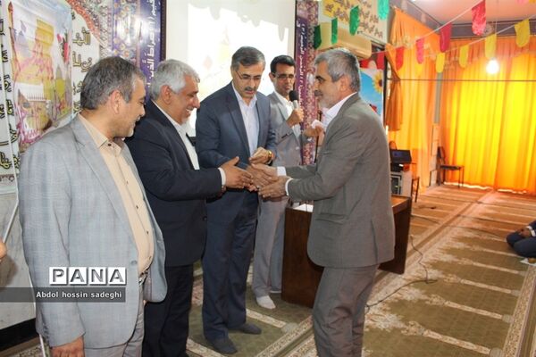 جشن میلاد حضرت  ابوالفضل و روز جانباز و حمایت از خدمات سپاه پاسداران در آموزش و پرورش استان بوشهر