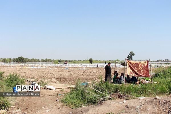 اینجا حمیدیه؛ سیل جاری، زندگی با امید ادامه دارد