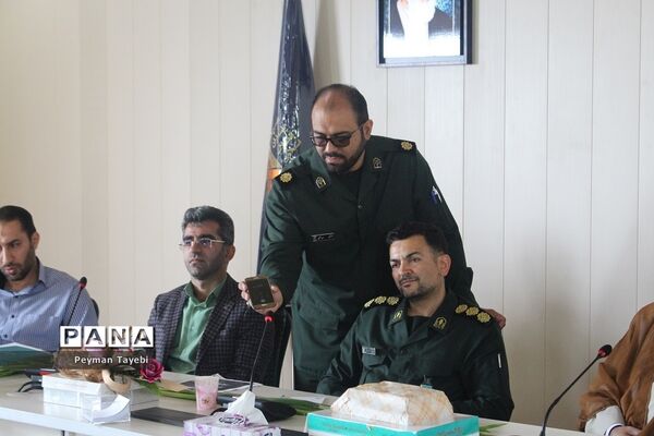 دیدار مسئولان آموزش و پرورش استان سمنان با پاسداران سپاه قائم آل محمد (عج) سمنان