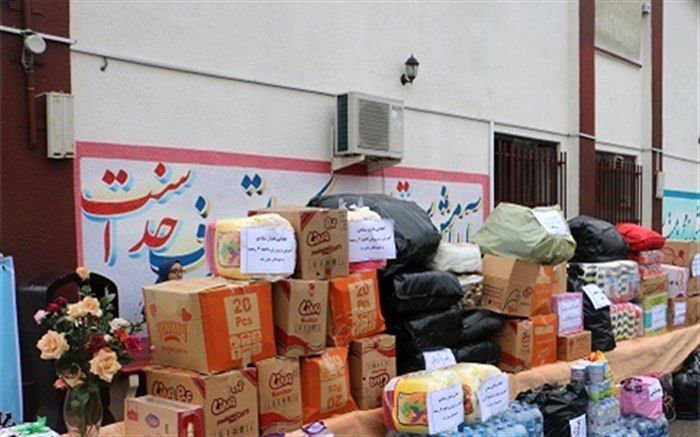 دانش آموزان گیلان به یاری سیل زدگان کشور شتافتند