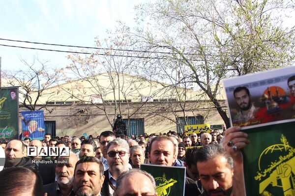 تجمع مردمی من یک سپاهی‌ام در تبریز