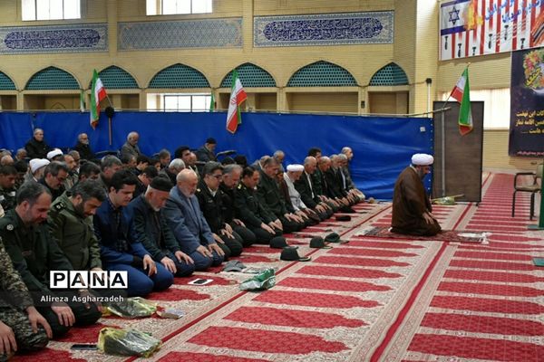 نماز جمعه و راهپیمایی مردم بابلسر