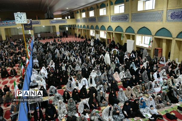 نماز جمعه و راهپیمایی مردم بابلسر