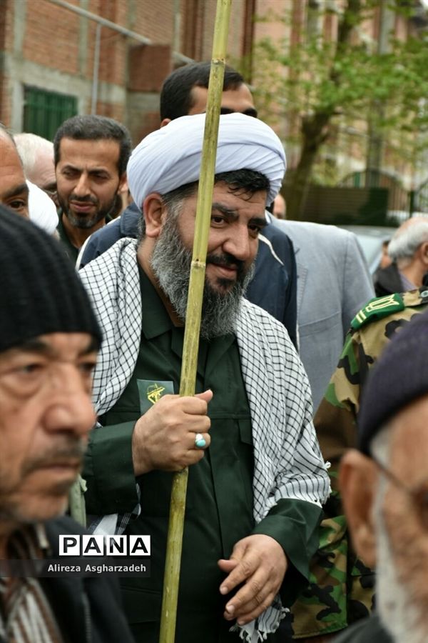 نماز جمعه و راهپیمایی مردم بابلسر