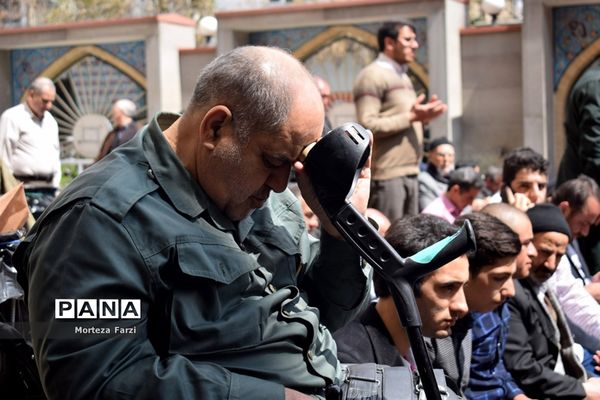 راهپیمایی مردم تبریز در حمایت از سپاه پاسداران انقلاب اسلامی