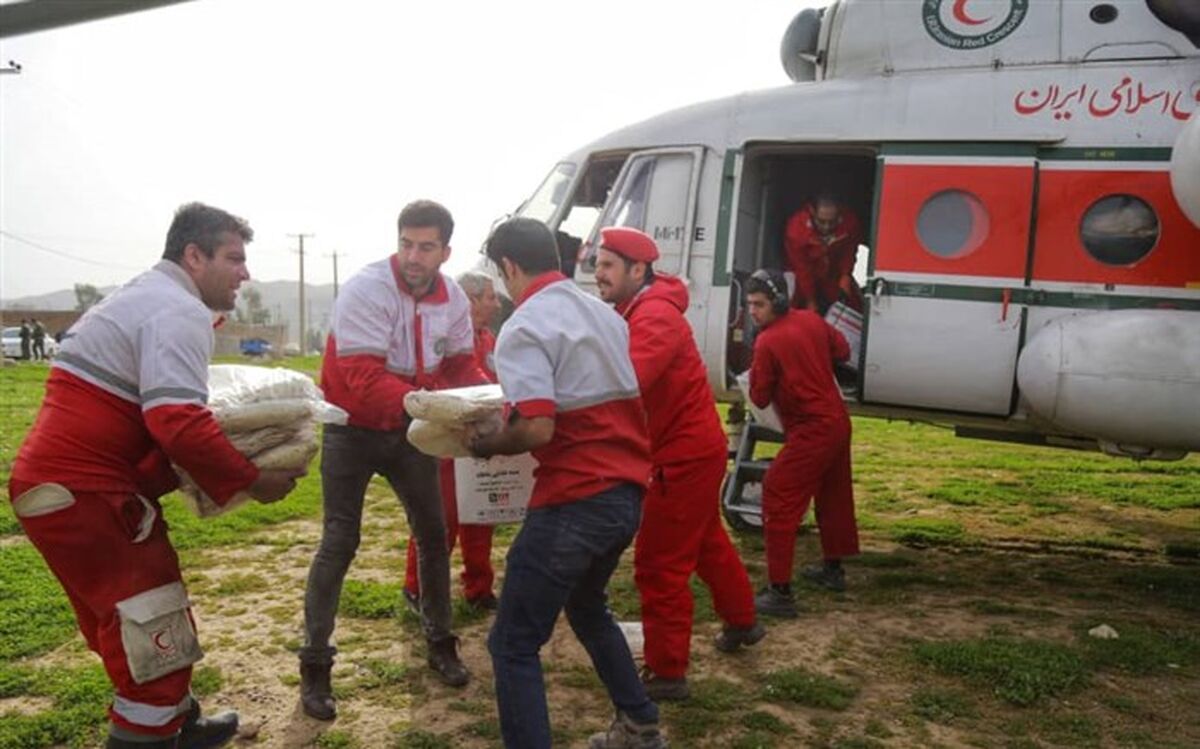 هلال احمر: حتی یک دلار کمک خارجی برای سیل‌زدگان دریافت نکرده‌ایم