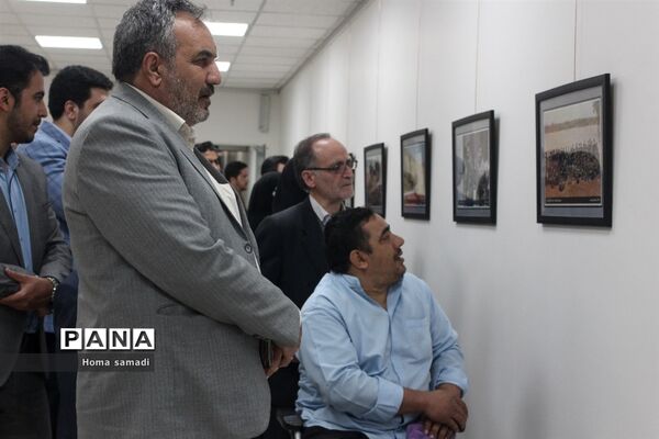 نمایشگاه آثار تجسمی استاد بهزاد پروین قدس