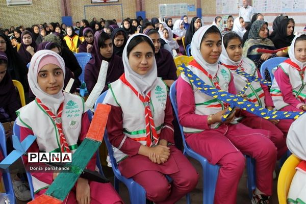 مسابقات گلایدر دانش‌آموزان دختر شهرستان بوشهر-2