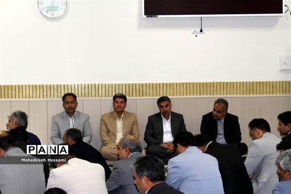 مراسم تکریم و معارفه معاون آموزش ابتدایی آموزش و پرورش خراسان جنوبی