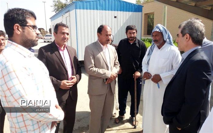 توزیع بیش از 9000 پرس غذا بین سیل زدگان دهستان دریسیه شادگان تا پایان روز پنجم اسکان سیل زدگان