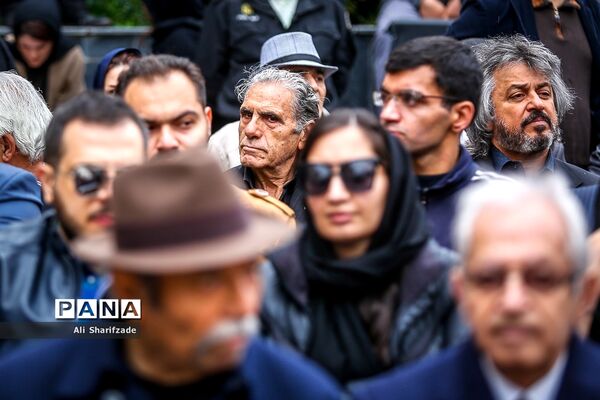 مراسم تشییع زنده‌یاد جمشید مشایخی
