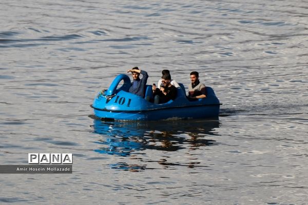 استقبال مردم از پرآبی دریاچه ارومیه