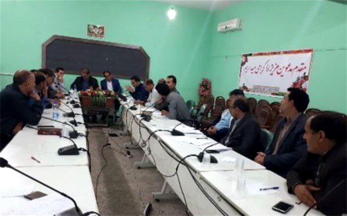 برگزاری جلسه ستاد بحران شهرستان پلدختر لرستان