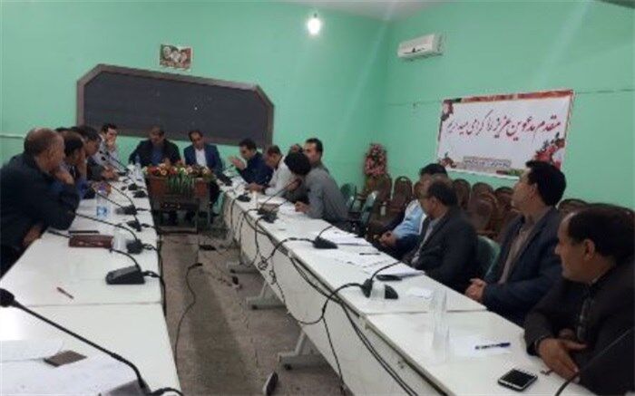 برگزاری جلسه ستاد بحران شهرستان پلدختر لرستان