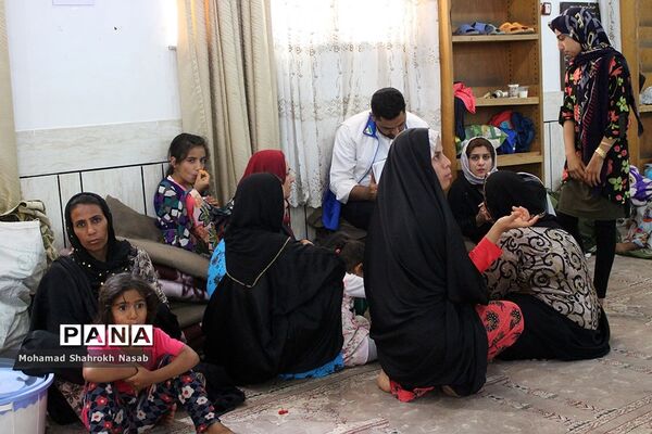 اسکان سیل‌زدگان اهواز و سوسنگرد