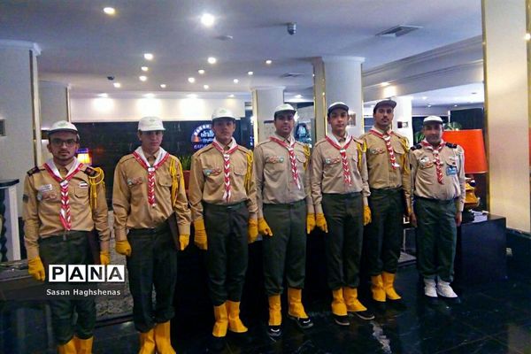 آیین استقبال از شرکت‌کنندگان ششمین دوره مسابقات بین‌المللی قرآن کریم دانش‌آموزان جهان اسلام