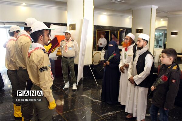 آیین استقبال از شرکت‌کنندگان ششمین دوره مسابقات بین‌المللی قرآن کریم دانش‌آموزان جهان اسلام