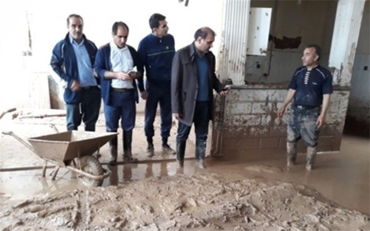 دلجویی و سرکشی مدیر کل آموزش و پرورش لرستان از خانواده فرهنگیان سیل‌زده