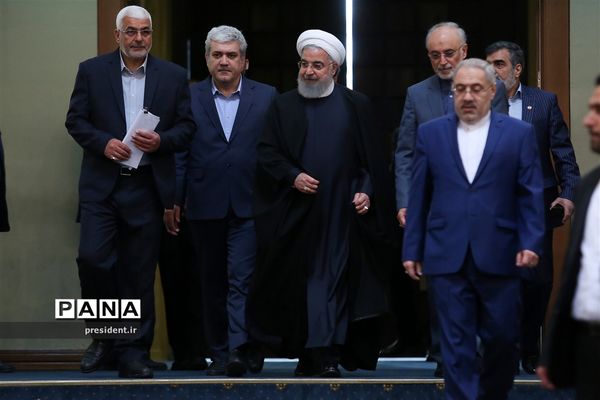 رئیس جمهوری در مراسم سالروز ملی فناوری هسته‌ای