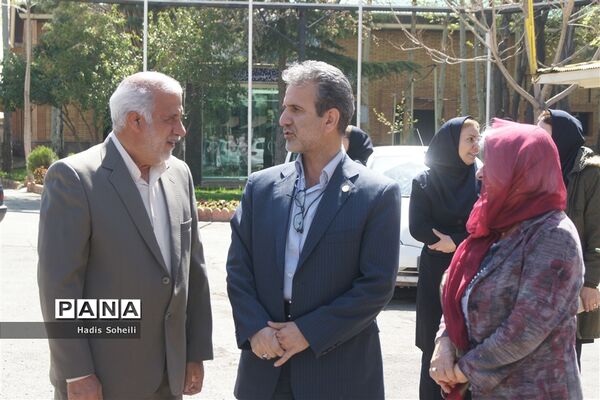 بازدید رئیس انجمن بین المللی مدارس مددکاری اجتماعی و هیات همراه از مراکز خدماتی شهرقدس