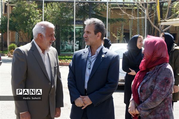 بازدید رئیس انجمن بین المللی مدارس مددکاری اجتماعی و هیات همراه از مراکز خدماتی شهرقدس