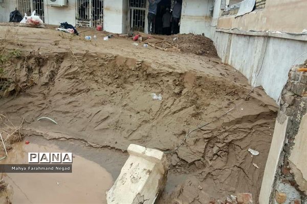 منازل تخریب‌شده در سیل پلدختر استان لرستان